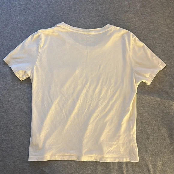 *🛒 FREE WITH PURCHASE* Everlane Yellow Cream Cotton Tee - Picture 2 of 5